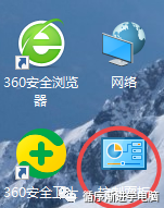 桌面上的控制面板图标